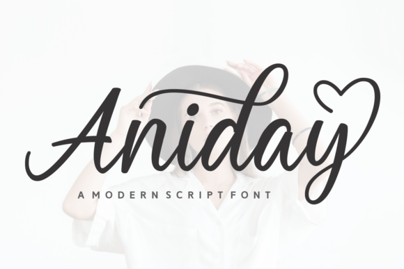 Aniday: The Heartfelt Script Font for Modern Design