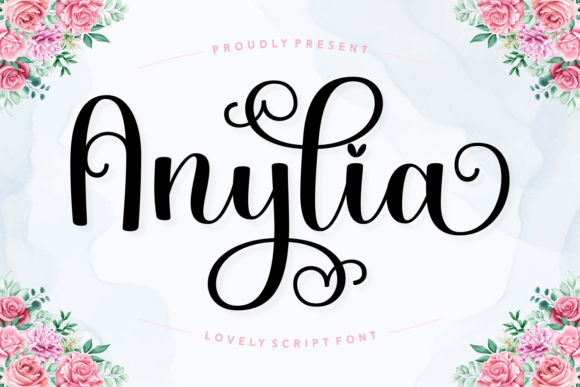 Anylia: A Script Font with Romantic Elegance