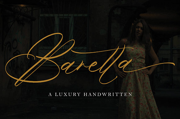 Baretta: The Script Font That Brings Elegance to Every Project