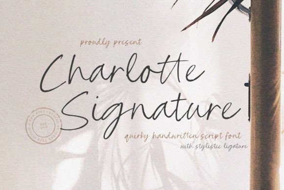 Charlotte Signature: A Whimsical Touch for Creative Projects