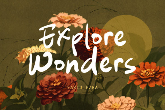 Explore Wonders: The Whimsical Script Font for Creative Projects