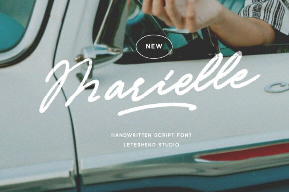 Marielle: A Handwritten Script for Authentic Brand Design