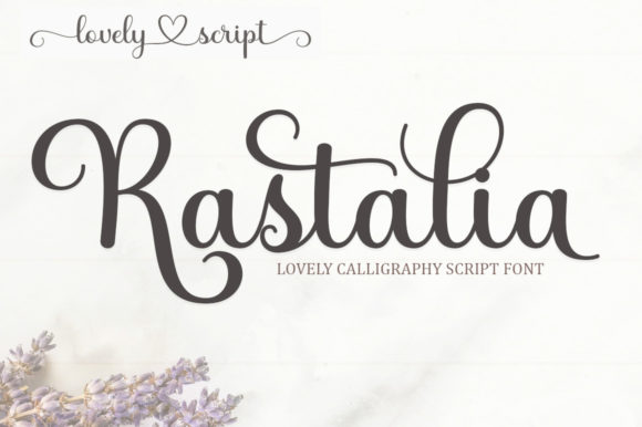 Rastalia: The Dazzling Script Font for Modern Creators