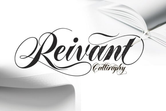 Reivant: A Modern Calligraphy Font with Authentic Edge