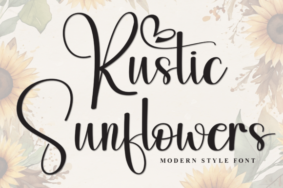 Rustic Sunflowers: A Fresh Take on Hand-Painted Style