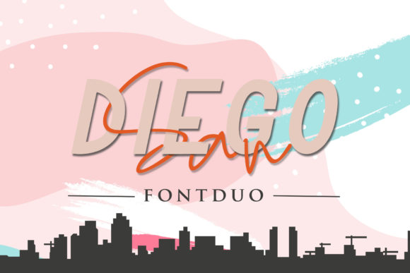 San Diego Duo: A Font Pairing for Modern Branding