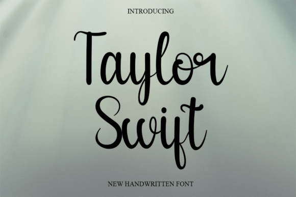 Taylor Swift: The Magical Script for Elegant Design