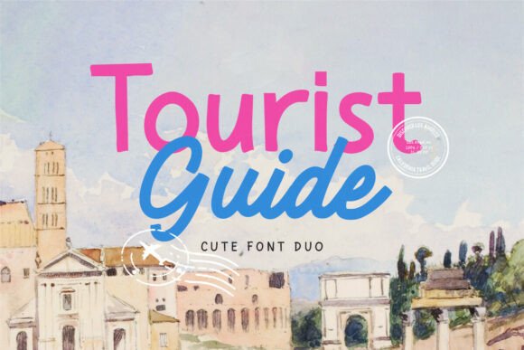 Tourist Guide: A Font Duo for Sunny Projects