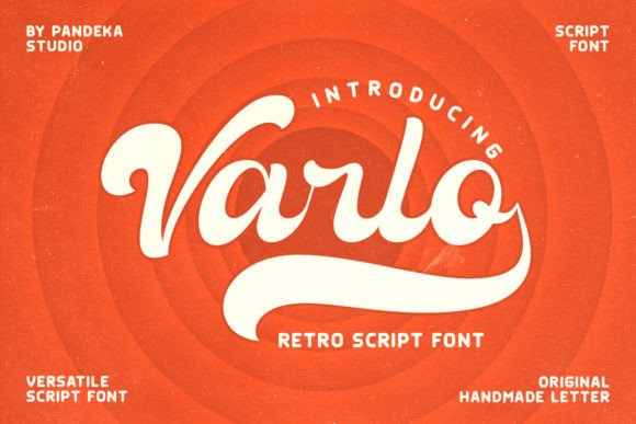 Varlo: A Bold Script Font for Modern Americana