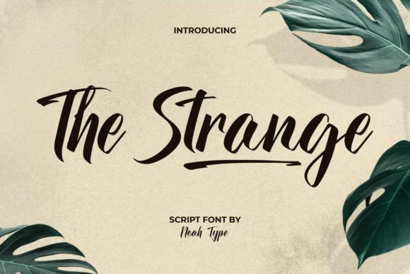 Why The Strange Font is Your Next Design Secret Weapon
