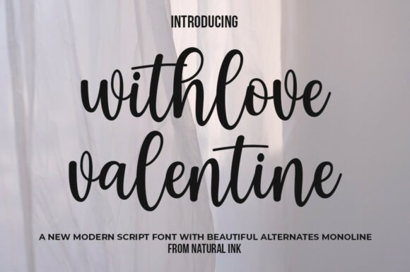 With Love Valentine: A Font for Genuine Connection